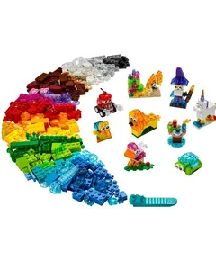 Loder lego® Classic Creative Transparent Bricks 11013"