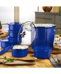 Enë jogurt set 7c - Kaltërt / BON-0203