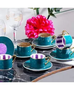 Filxhan set 6c 90cc FNC-25 gjelbërt / 11875, Ngjyra: Turkez