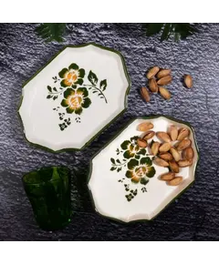 Ene qeramike katrore per meze, Ngjyra: Gjelbërt