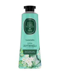 Krem për duar dhe trup me vaj ulliri 50ml - Jasmin /P96, Ngjyra: Gjelbërt