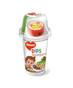 "Fineti Dips Hazelnut+Toy 45g/P8"