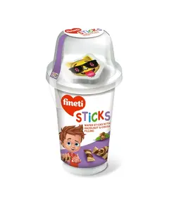 "Fineti Sticks Hazelnut+Toy 45g/P8"