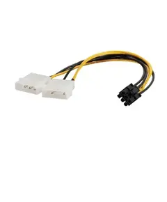 Kabëll  E-Green Voltage  For PCI-E Vga  6-Pin  -2K