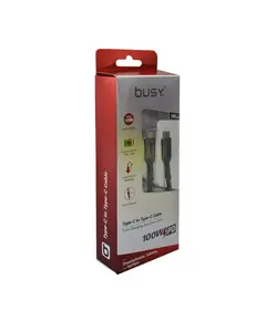 Kabëll Telefoni Busytype-C With Type-C Cable 1.8M Braided
