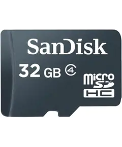 Microsd Sandisk 32Gb,  Sd Mbushës,  Class 4