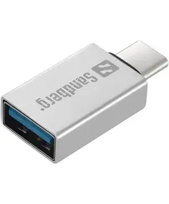 Konvertues Sandberg, Usb-C  St  > Usb-A  Bu , Silver