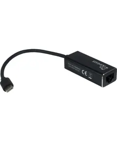 Konvertues Inter-Tech Argus,  It-811 Interface Card, Mbushës Usb-C >,  Zezë