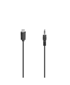 Konvertues  Hama,  Usb-C – 3, 5 Mm,  Stereo,  0, 75 M, 200729 ,  Zezë