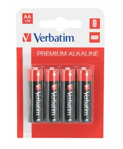 Bateria Verbatim Premium Alkaline Lr6,  1.5V, Aa  49921