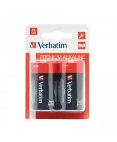 Bateria  Verbatim Premium Alkaline 1.5 V,  D 49923