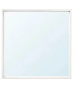 IKEA NISSEDAL Pasqyrë 65x65cm / bardhë, Ngjyra: Bardhë