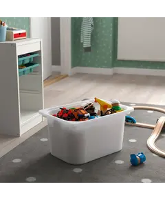 IKEA TROFAST Shportë organizues, 42x30x23cm, Ngjyra: Bardhë