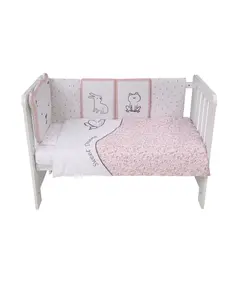 Mbulesa Set 10 pjese Teddy, pink Buba, Ngjyra: Rozë