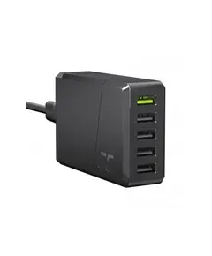 Mbushës Green Cell 5Xusb Smartultra Charge 52W Chargc05, Zezë