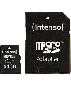 Microsd  Intenso 64Gb  3424490 Uhsi