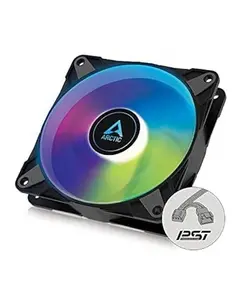 Ftohës për Kompjuter Arctic P12 PWM PST ARGB FAN 120mm,  Zezë