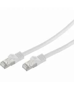 Kabëll Patchkabel Cat6A Rj45  Sftp Pimf  0, 5M,  Bardhë