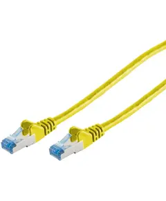 Kabëll Patchkabel Cat A6A Rj45  Sftp  Pimf  0, 5M,  Verdhë