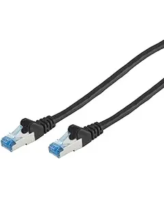 Kabëll Patchkabel Cat6A Rj45  Sftp Pimf  0, 25M,  Zezë