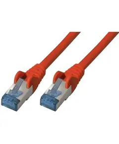 Kabëll Patchkabel Cat A6A Rj45  Sftp Pimf  0, 5M,  Kuqe