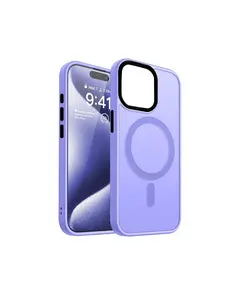Mbrojtëse Për Telefon Magnetic Iphone 14 Pro Max Lehtë Vjollcë