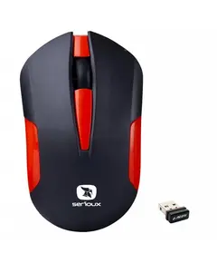 Maus Serioux Drag300 Wr Kuqe Usb,  Zezë, Ngjyra: Kuqe