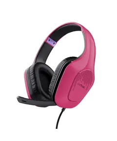 Kufje Gaming Trust  3.5Mm  20Hz 20, 000Hz,  90Db -Gxt415P, Pembe, Ngjyra: Rozë