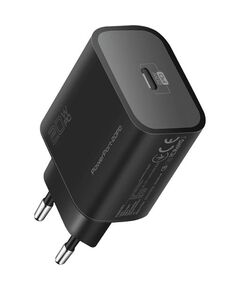 Mbushës Telefoni  Promate Powerport Porta Usb-C Zezë