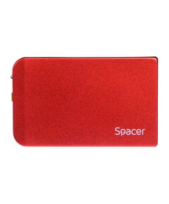 Këllef Disku  Spacer Hdd 2.5" Usb 3.0, Kuqe, Ngjyra: Kuqe