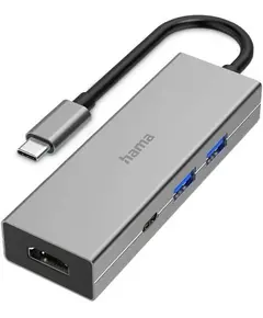 Konvertues Hama Multiport  4Në1,  2X Usb 3.2,  Hdmi Dhe Usb-C  Data ,  200107
