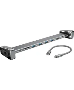 Konvertues Hama Docking Station Usb-C  Këmbë Të Levizshme 9 Porte