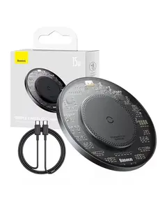 Mbushës Baseus Simple Ws 15W,  Zezë