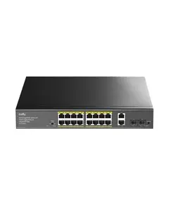 Switch Cudy Gs1018Ps2 16-Port Gigabit Poe With 2 Uplink 200W