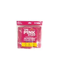 Lecka Pink për Pastrim Mikrofiber 3 cope /P9