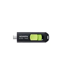 USB ADATA 64GB  ACHO UC300-64G-RBK/GN 3.2 Black-Green