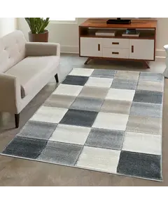 "Tepih 80x150 Bardhë,Hiri mbyllur Milano GO-0B2421 8F3 54"