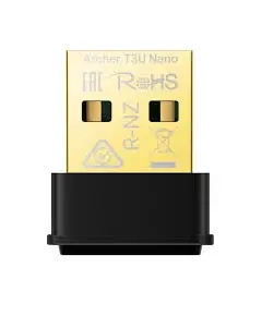"Usb wireles TP-LINK Archer AC1300  T3U Nano Network adapter USB 2.0 NANO"