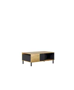 Theo Tavolinë dite-baroco oak gold/anthraite