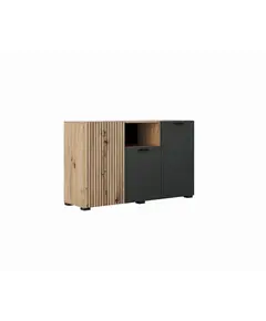"Zara Komodë 3D-oak Artizan/anthracite"