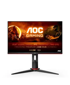 Monitor Gaming AOC 23.8" 24G2ZU/BK 240Hz