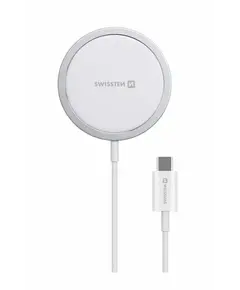 Adapter Swissten Magnetic wireless 15W 22055530,Bardhë