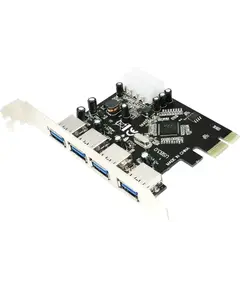 Konvertues INT LogiLink 4-Port USB 3.0 PCI Express-Karte