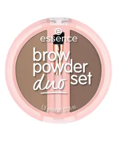essence brow powder duo set 01