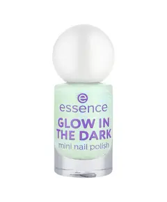 essence GLOW IN THE DARK mini nail polish 01