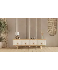 Bohem Plus TV Komodë - Braga/Mazanbik