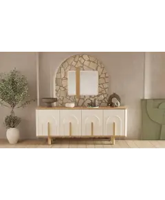 Bohem Plus Komodë 4D+P - Braga/Mazanbik