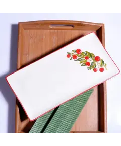 Pjate qeramike drejtkendeshe 29*15cm