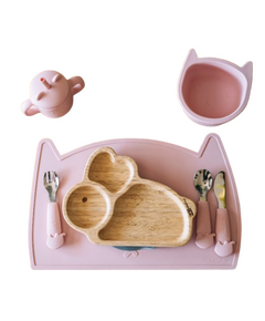 Pjatë silikoni Kitty pink, Ngjyra: Rozë