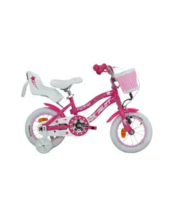 Biçikletë për fëmijë 12" Kids Bike Princess Pink